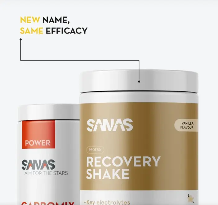 RECOVERY SHAKE  VANILLE   (vroeger Carbomix)