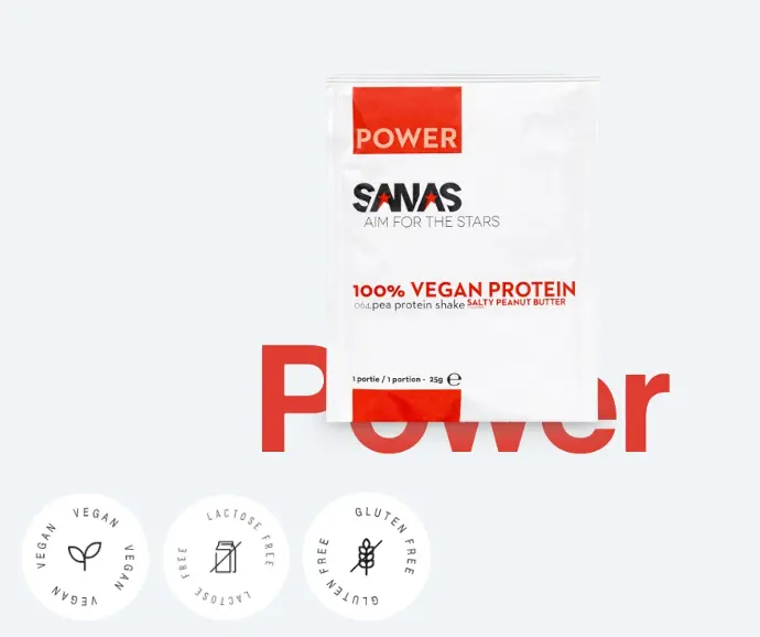100 % VEGAN PROTEIN SALTY PEANUT BUTTER 