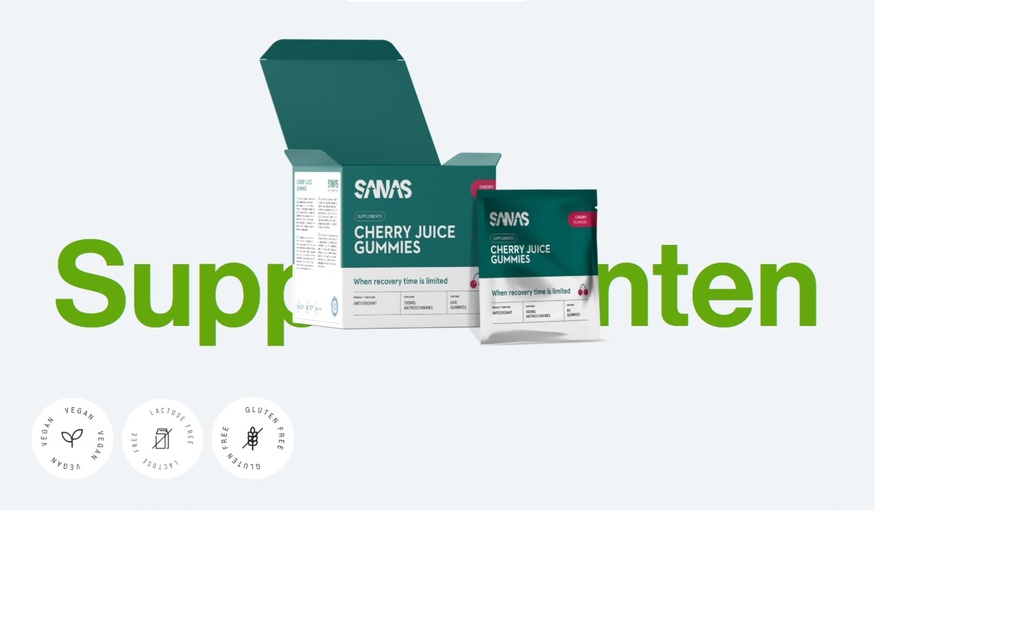 CHERRY JUICE GUMMIES