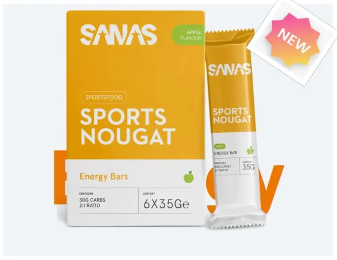 Sports Nougat Energy bar appel