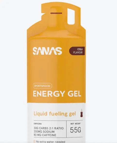 Energy gel cola caffeïne