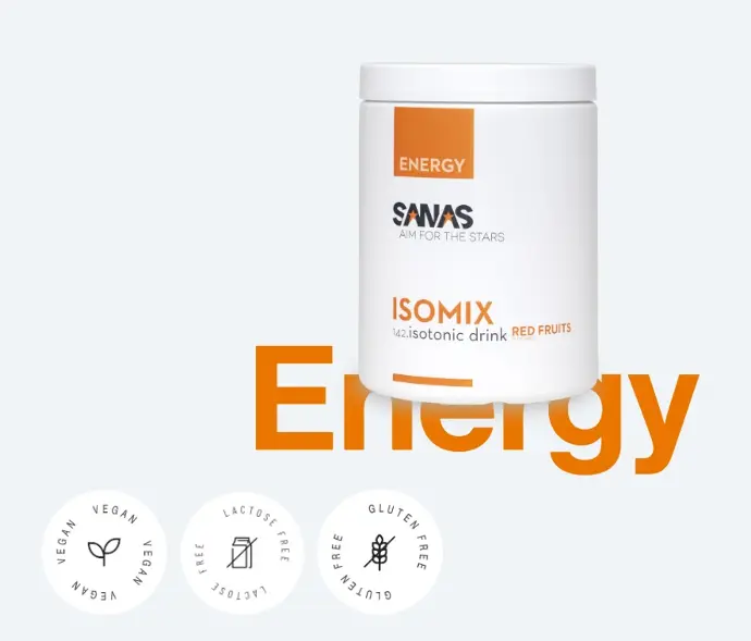 ISOTONIC SPORTS DRINK RED FRUITS (Isomix)