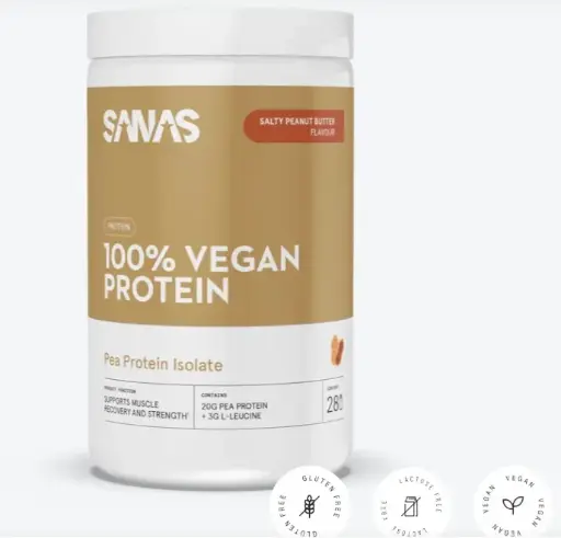 100 % VEGAN PROTEIN SALTY PEANUT BUTTER