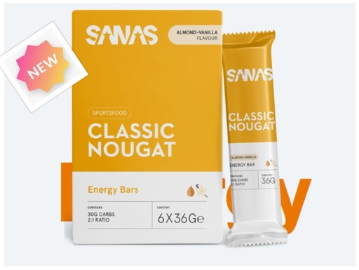 Classic Nougat Energy bar amandel-vanille
