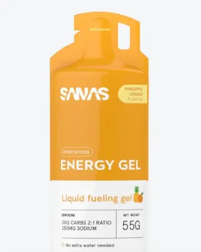 Energy gel pineapple - orange