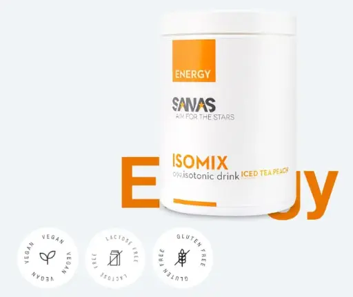 ISOTONIC SPORTS DRINK ICED TEA PEACH (Isomix)