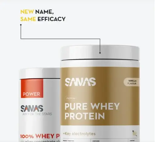 PURE WHEY PROTEIN VANILLA   (vroeger 100% whey protein)